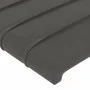 Estructura cama con cabecero terciopelo gris oscuro 140x200 cm de vidaXL, Camas y somieres - Ref: Foro24-3125819, Precio: 204...