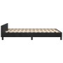 Estructura de cama con cabecero de terciopelo negro 120x200 cm de vidaXL, Camas y somieres - Ref: Foro24-3125930, Precio: 187...