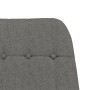 Rocking chair with light gray fabric stool by vidaXL, Rocking chairs - Ref: Foro24-3097704, Price: 148,30 €, Discount: %