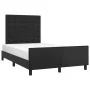 Bed frame with headboard black synthetic leather 120x200cm by vidaXL, Beds and slatted bases - Ref: Foro24-3125561, Price: 17...