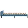 Dark blue velvet bed frame with headboard 120x200cm by vidaXL, Beds and slatted bases - Ref: Foro24-3125871, Price: 171,03 €,...