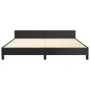 Bed frame with headboard black synthetic leather 180x200cm by vidaXL, Beds and slatted bases - Ref: Foro24-3125463, Price: 26...
