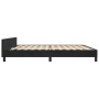 Bed frame with black velvet headboard 200x200 cm by vidaXL, Beds and slatted bases - Ref: Foro24-3125899, Price: 224,09 €, Di...