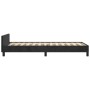Bed frame with black velvet headboard 90x200 cm by vidaXL, Beds and slatted bases - Ref: Foro24-3125613, Price: 177,10 €, Dis...