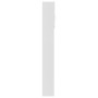 White plywood washing machine cabinet 64x25.5x190 cm by vidaXL, Accessories for washing machines and dryers - Ref: Foro24-800...
