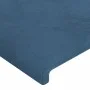 Dark blue velvet bed frame with headboard 90x190 cm by vidaXL, Beds and slatted bases - Ref: Foro24-3125609, Price: 142,31 €,...