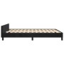 Bed frame with black velvet headboard 140x200 cm by vidaXL, Beds and slatted bases - Ref: Foro24-3125942, Price: 270,34 €, Di...