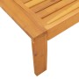 Set de sofás de jardín con cojines 8 pzas madera maciza acacia