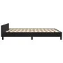 Bettgestell mit schwarzem Samtkopfteil 140x200 cm von vidaXL, Betten und Lattenroste - Ref: Foro24-3125759, Preis: 230,64 €, ...