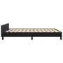 Bed frame with black velvet headboard 140x190 cm by vidaXL, Beds and slatted bases - Ref: Foro24-3125631, Price: 221,36 €, Di...