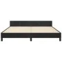 Bed frame with black velvet headboard 180x200 cm by vidaXL, Beds and slatted bases - Ref: Foro24-3126015, Price: 242,07 €, Di...