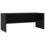 Schwarzer TV-Schrank aus Sperrholz, 100 x 40 x 40 cm von vidaXL, TV-Möbel - Ref: Foro24-800046, Preis: 50,25 €, Rabatt: %
