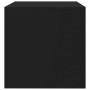 Schwarzer TV-Schrank aus Sperrholz, 100 x 40 x 40 cm von vidaXL, TV-Möbel - Ref: Foro24-800046, Preis: 50,25 €, Rabatt: %
