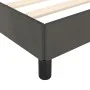 Dark gray velvet bed frame with headboard 140x200 cm by vidaXL, Beds and slatted bases - Ref: Foro24-3125636, Price: 212,16 €...
