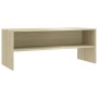 TV-Möbel aus Eichenfurnierholz 100x40x40cm von vidaXL, TV-Möbel - Ref: Foro24-800048, Preis: 47,88 €, Rabatt: %