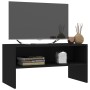 Möbel für TV aus schwarzem Sperrholz 80x40x40 cm von vidaXL, TV-Möbel - Ref: Foro24-800055, Preis: 44,50 €, Rabatt: %