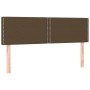 Cama box spring con colchón tela marrón oscuro 140x200 cm de vidaXL, Camas y somieres - Ref: Foro24-3126168, Precio: 431,84 €...