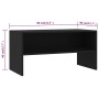 Möbel für TV aus schwarzem Sperrholz 80x40x40 cm von vidaXL, TV-Möbel - Ref: Foro24-800055, Preis: 44,50 €, Rabatt: %