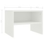 Nachttische 2 Stück weißes Sperrholz 40x30x30 cm von vidaXL, Nachttische - Ref: Foro24-800064, Preis: 35,17 €, Rabatt: %