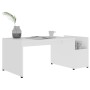 Mesa de centro madera contrachapada blanco 90x45x35 cm de vidaXL, Mesas de centro - Ref: Foro24-802921, Precio: 34,99 €, Desc...
