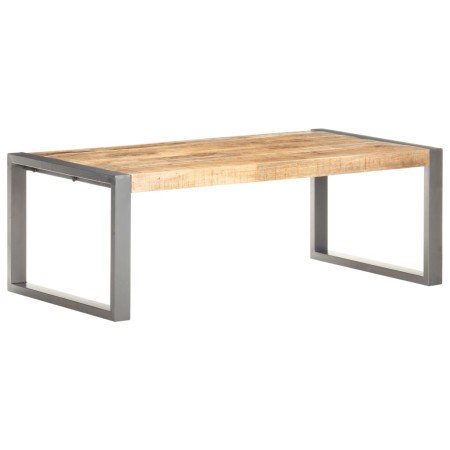 Mesa de centro madera de mango rugosa 110x60x40 cm en Mesas de centro | Comprar online en Foro24