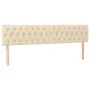 Boxspringbett mit cremefarbener Stoffmatratze 200x200 cm von vidaXL, Betten und Lattenroste - Ref: Foro24-3126514, Preis: 598...