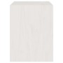 Nachttische 2 Stück aus massivem weißem Kiefernholz 40x30,5x40 cm von vidaXL, Nachttische - Ref: Foro24-808056, Preis: 55,21 ...