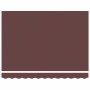 Toldo retráctil automático burdeos 300x250 cm
