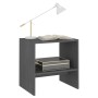 Nachttische 2 Stück massives graues Kiefernholz 40x30,5x40 cm von vidaXL, Nachttische - Ref: Foro24-808058, Preis: 32,80 €, R...