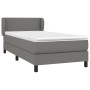Boxspringbett mit dunkelgrauer Stoffmatratze 90x200 cm von vidaXL, Betten und Lattenroste - Ref: Foro24-3126054, Preis: 309,5...