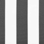 Toldo retráctil aluminio y tela gris antracita y blanco 4x3 m
