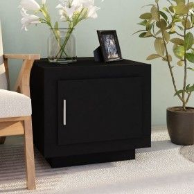 Black plywood coffee table 51x50x45 cm by vidaXL, Coffee table - Ref: Foro24-811800, Price: 43,41 €, Discount: %