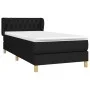 Boxspringbett mit schwarzer Stoffmatratze 90x200 cm von vidaXL, Betten und Lattenroste - Ref: Foro24-3127015, Preis: 306,03 €...