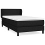 Boxspringbett mit schwarzer Stoffmatratze 90x200 cm von vidaXL, Betten und Lattenroste - Ref: Foro24-3126055, Preis: 305,53 €...