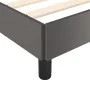 Bed frame with headboard gray synthetic leather 160x200cm by vidaXL, Beds and slatted bases - Ref: Foro24-3125461, Price: 232...