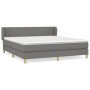 Boxspringbett mit dunkelgrauer Stoffmatratze 180x200 cm von vidaXL, Betten und Lattenroste - Ref: Foro24-3126662, Preis: 593,...