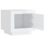 Engineered wood glossy white coffee table 51x50x45 cm by vidaXL, Coffee table - Ref: Foro24-811805, Price: 46,43 €, Discount: %