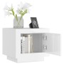 Engineered wood glossy white coffee table 51x50x45 cm by vidaXL, Coffee table - Ref: Foro24-811805, Price: 46,43 €, Discount: %