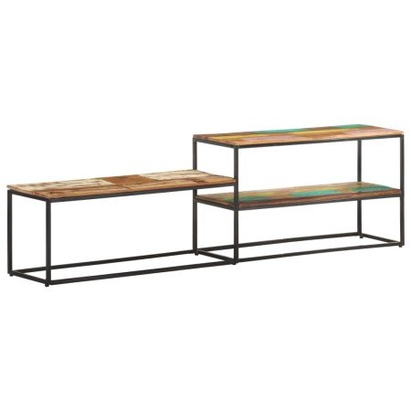 Mueble de TV de madera maciza reciclada 180x30x50 cm en Muebles TV | Comprar online en Foro24