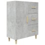 Betongraues Sperrholz-Sideboard 69,5 x 34 x 90 cm von vidaXL, Sideboards - Ref: Foro24-812172, Preis: 81,83 €, Rabatt: %