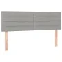 Box spring bed with light gray fabric mattress 140x190 cm by vidaXL, Beds and slatted bases - Ref: Foro24-3126317, Price: 469...