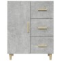 Betongraues Sperrholz-Sideboard 69,5 x 34 x 90 cm von vidaXL, Sideboards - Ref: Foro24-812172, Preis: 81,83 €, Rabatt: %