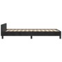 Bed frame with black velvet headboard 90x190 cm by vidaXL, Beds and slatted bases - Ref: Foro24-3125607, Price: 150,49 €, Dis...