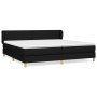 Boxspringbett mit schwarzer Stoffmatratze 200x200 cm von vidaXL, Betten und Lattenroste - Ref: Foro24-3126671, Preis: 591,54 ...