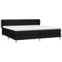 Boxspringbett mit schwarzer Stoffmatratze 200x200 cm von vidaXL, Betten und Lattenroste - Ref: Foro24-3126671, Preis: 591,54 ...