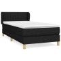 Boxspringbett mit schwarzer Stoffmatratze 100x200 cm von vidaXL, Betten und Lattenroste - Ref: Foro24-3126943, Preis: 316,66 ...
