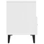 Weißer TV-Schrank aus Sperrholz, 80 x 36 x 50 cm von vidaXL, TV-Möbel - Ref: Foro24-812591, Preis: 50,34 €, Rabatt: %