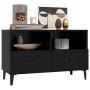 Schwarzer TV-Schrank aus Sperrholz, 80 x 36 x 50 cm von vidaXL, TV-Möbel - Ref: Foro24-812592, Preis: 65,74 €, Rabatt: %