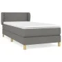 Box spring bed with dark gray fabric mattress 80x200 cm by vidaXL, Beds and slatted bases - Ref: Foro24-3126678, Price: 330,6...
