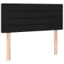 Box spring bed with black fabric mattress 100x200 cm by vidaXL, Beds and slatted bases - Ref: Foro24-3126863, Price: 306,11 €...